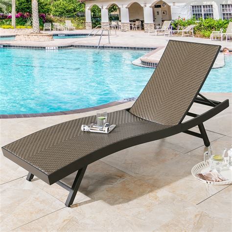 Treymane Outdoor Aluminium Chaise Lounge Set 